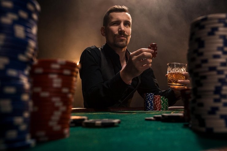 হাই রোলার থিমে দায়িত্বশীল গেমিং বার্তা